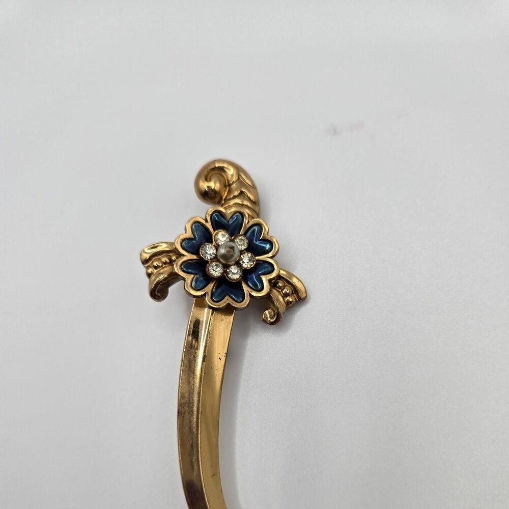 Women's Gold and Blue Jewellery Stamped and Signed Coro